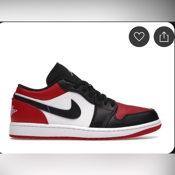 Other - Jordan 1 Low Bred Toe
Size 6 Boys
Red, Black, White